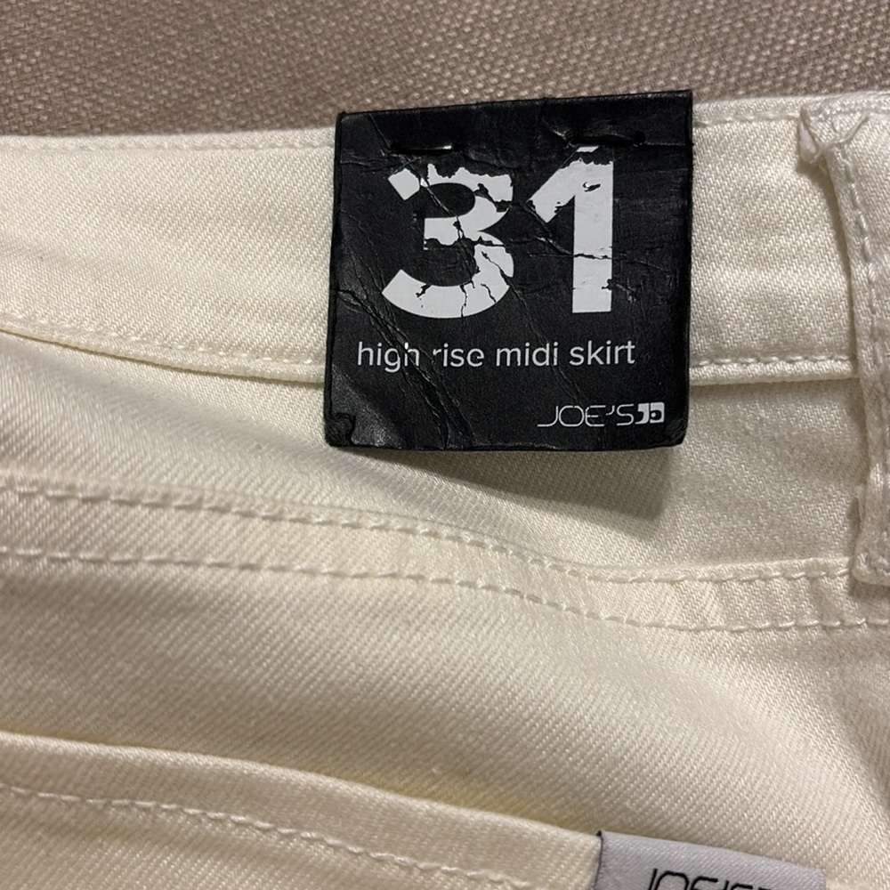 Joe’s Jeans Joplin Slit Denim Skirt - Picture 12 of 13